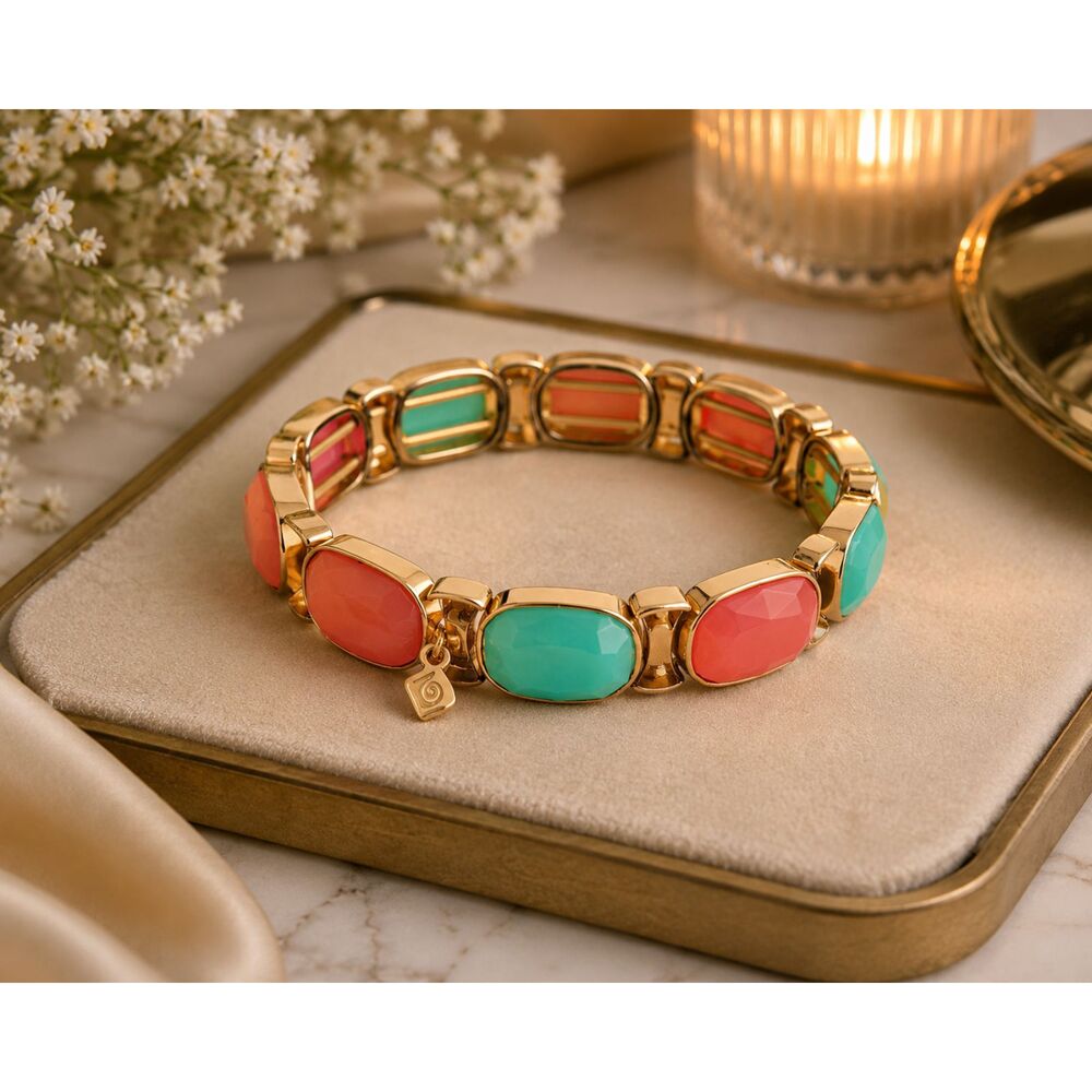 Nine West Multi-Stone Stretch Bracelet